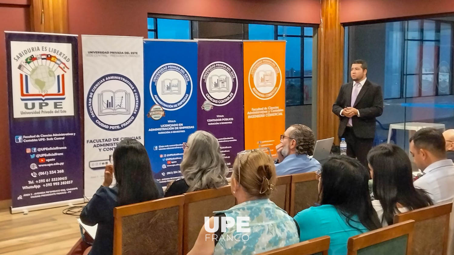 Claustro Docente 2026 fortalece la planificación académica en la Facultad de Ciencias Administrativas y Contables